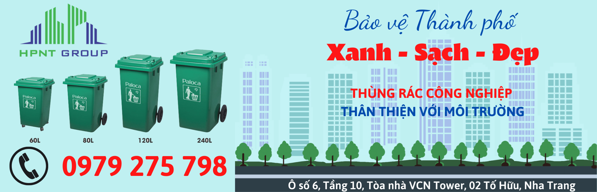 Dịch vụ cung cấp thùng rác công nghiệp